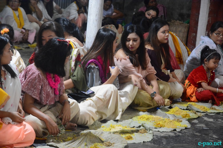 'Kang Khichri chaba' as part of Kang festival at  Bamon Leikai :: 22nd July 2018