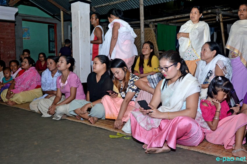 'Chali shaba' on Nupi Pali as part of Kang festival at Khoyathong :: 13 July 2019