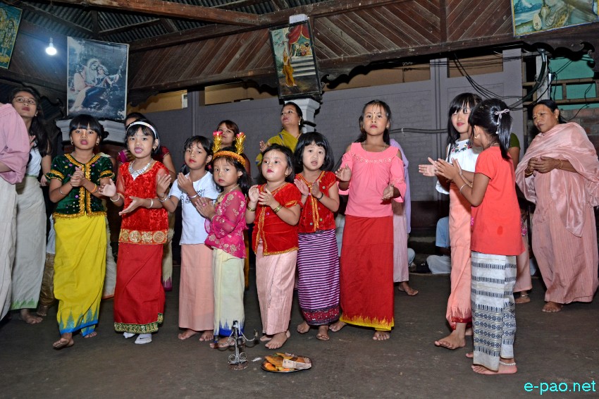 'Chali shaba' on Nupi Pali as part of Kang festival at Khoyathong :: 13 July 2019