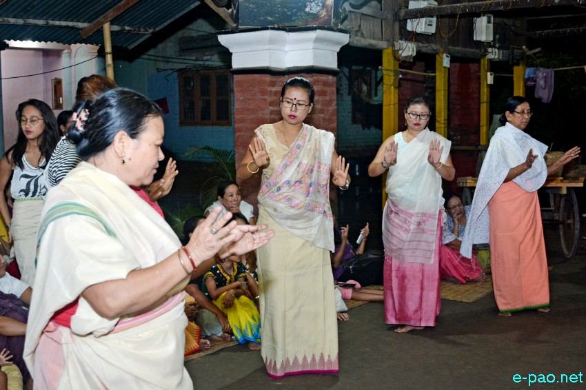 'Chali shaba' on Nupi Pali as part of Kang festival at Khoyathong :: 13 July 2019