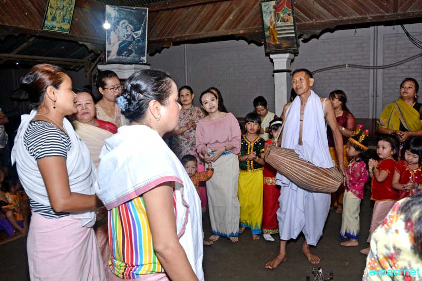 'Chali shaba' on Nupi Pali as part of Kang festival at Khoyathong :: 13 July 2019
