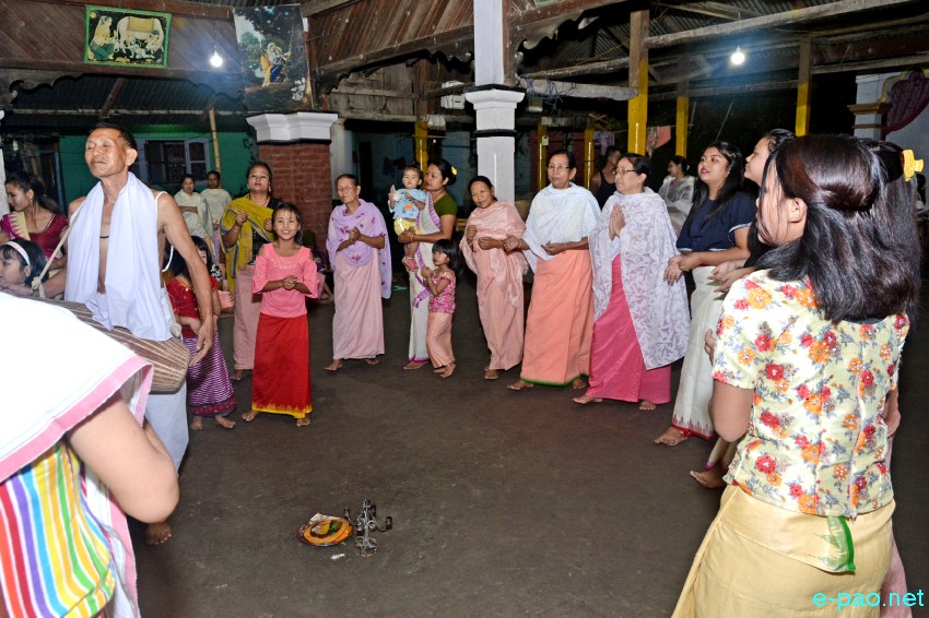 'Chali shaba' on Nupi Pali as part of Kang festival at Khoyathong :: 13 July 2019