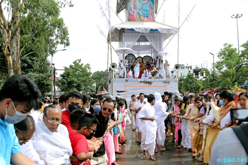 Kanglen Chingba at Shri Shri Govindajee Temple, Imphal :: 09th July 2022