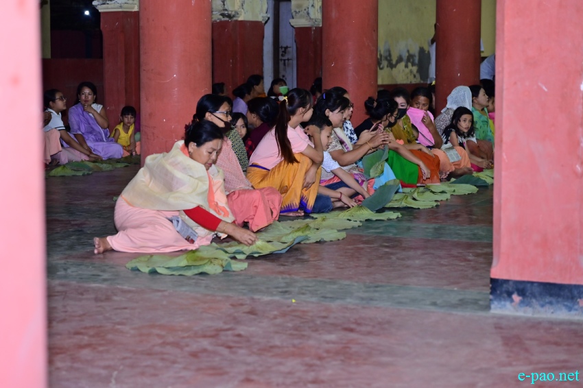 'Kang Khichri chaba' as part of Kang festival at  Bamon Leikai :: 07th July 2022