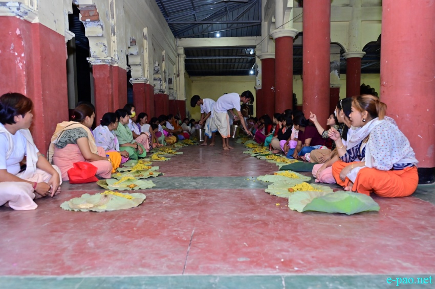 'Kang Khichri chaba' as part of Kang festival at  Bamon Leikai :: 07th July 2022