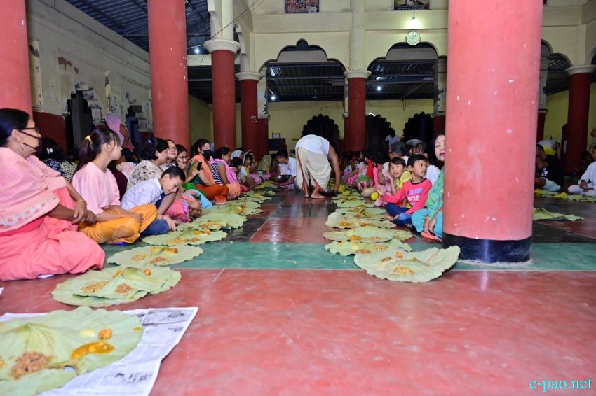 'Kang Khichri chaba' as part of Kang festival at  Bamon Leikai :: 07th July 2022