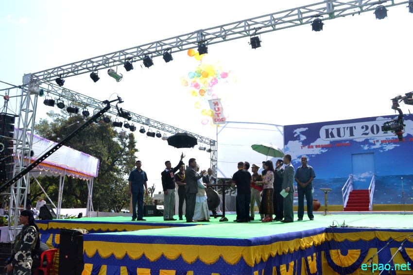 State Level Kut Festival - Chin-Kuki-Mizos Festival at 1st Manipur Rifles compound, Imphal  :: 1 November 2013