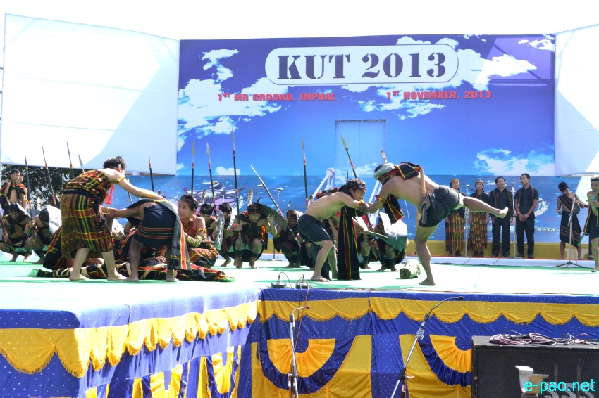 State Level Kut Festival - Chin-Kuki-Mizos Festival at 1st Manipur Rifles compound, Imphal  :: 1 November 2013