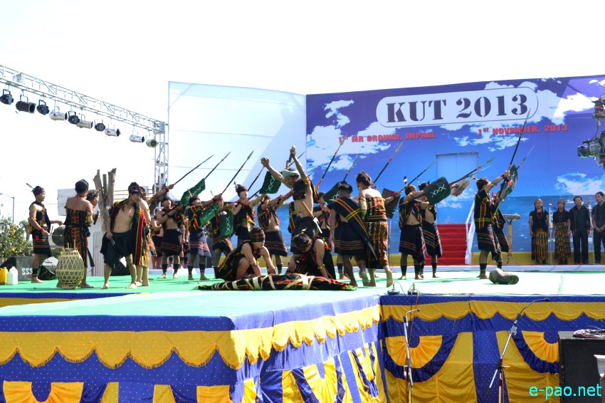 State Level Kut Festival - Chin-Kuki-Mizos Festival at 1st Manipur Rifles compound, Imphal  :: 1 November 2013
