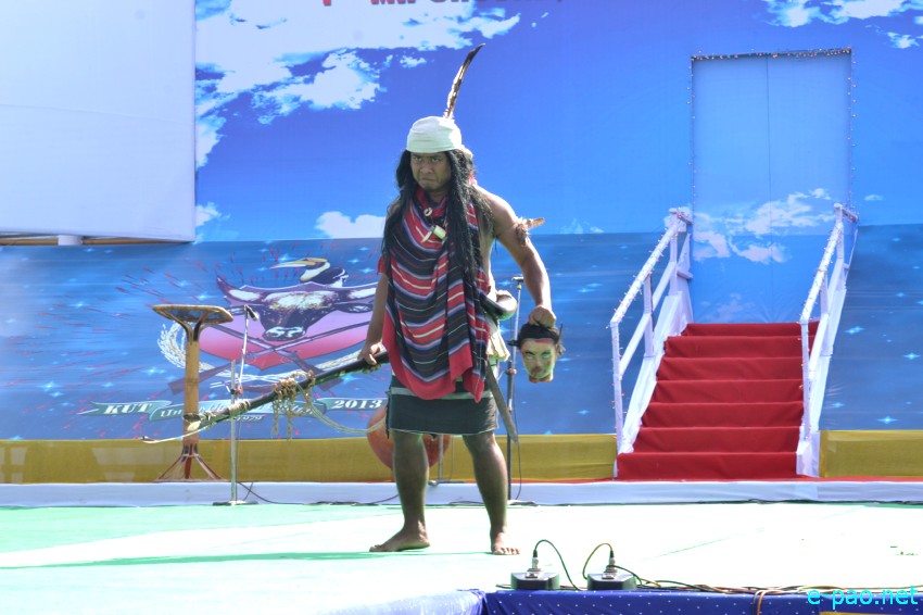 State Level Kut Festival - Chin-Kuki-Mizos Festival at 1st Manipur Rifles compound, Imphal  :: 1 November 2013