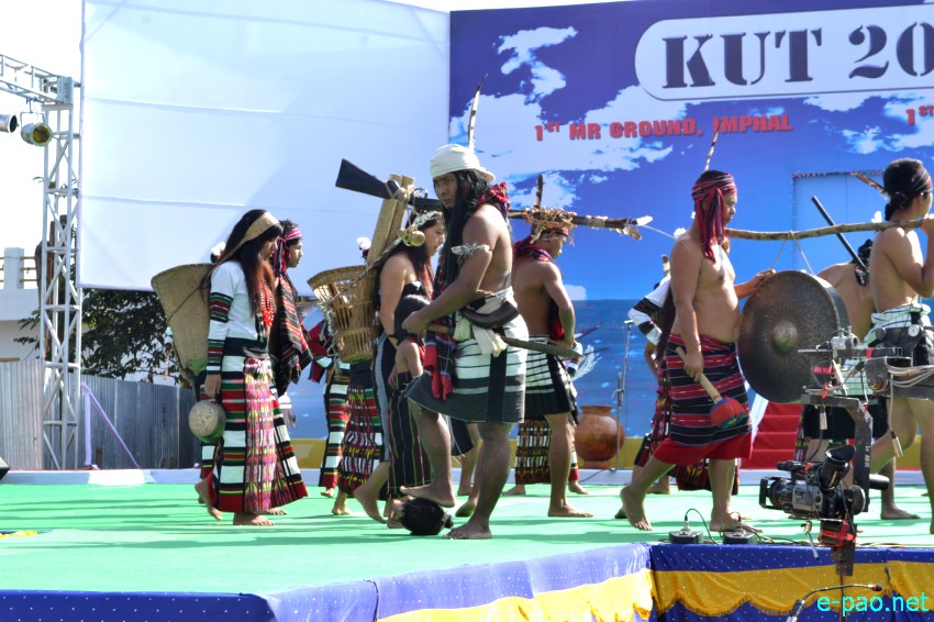 State Level Kut Festival - Chin-Kuki-Mizos Festival at 1st Manipur Rifles compound, Imphal  :: 1 November 2013