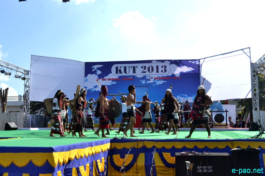 State Level Kut Festival - Chin-Kuki-Mizos Festival at 1st Manipur Rifles compound, Imphal  :: 1 November 2013