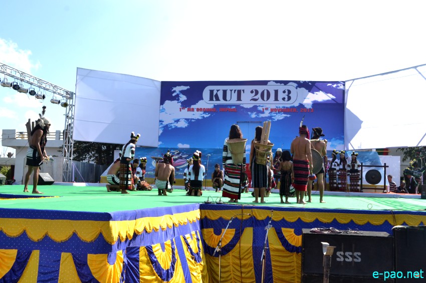 State Level Kut Festival - Chin-Kuki-Mizos Festival at 1st Manipur Rifles compound, Imphal  :: 1 November 2013