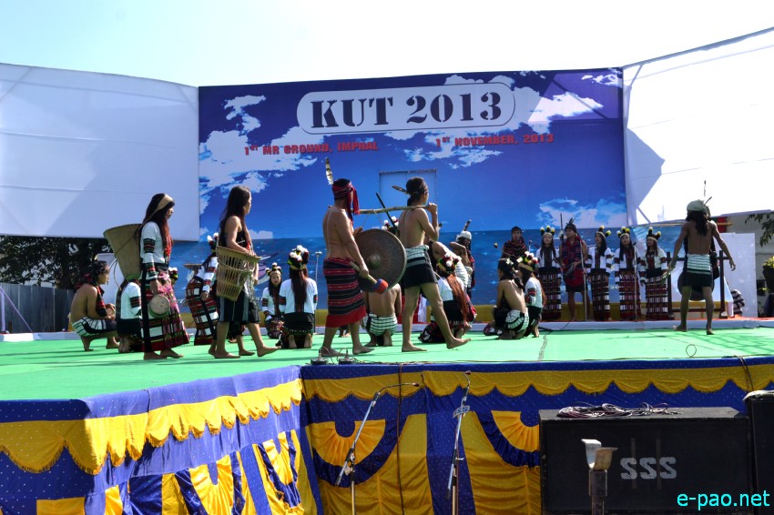 State Level Kut Festival - Chin-Kuki-Mizos Festival at 1st Manipur Rifles compound, Imphal  :: 1 November 2013