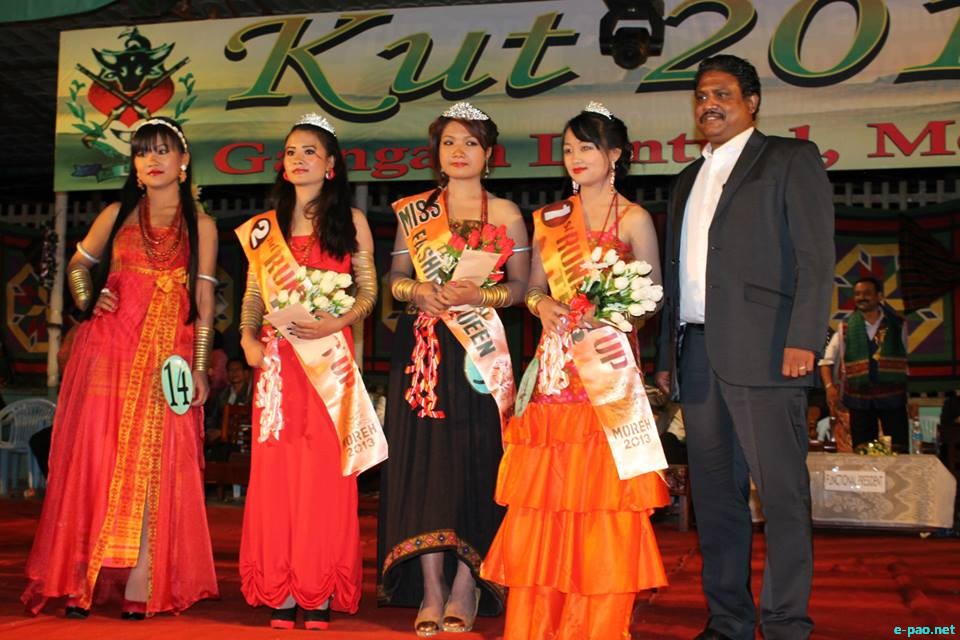 Mr & Miss Kut Moreh at Kut Festival - post-harvest festival of Chin-Kuki-Mizos at Galngam Lentol, Moreh :: 1 November 2013