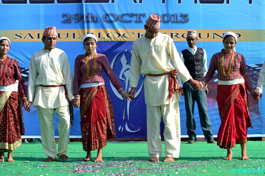 Block Level Kut - Chin-Kuki-Mizos Festival at Saikul  :: 28 October 2013