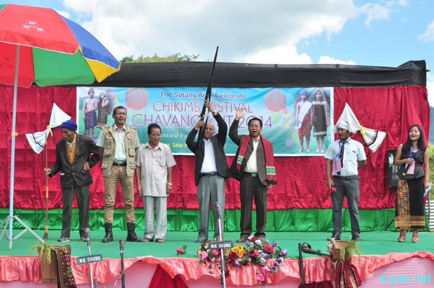 District Level Kut Festival - Chin-Kuki-Mizos Festival at Saikul subdivision :: 1 November 2014