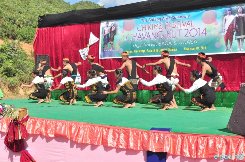 District Level Kut Festival - Chin-Kuki-Mizos Festival at Saikul subdivision :: 1 November 2014