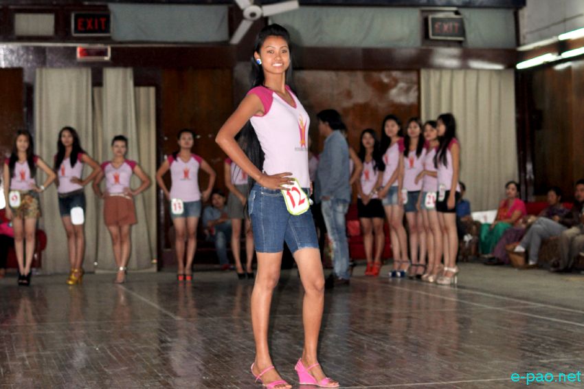 Rehearsal for Miss Kut  at 1st MR Banquet Hall, Imphal :: 26 October 2014