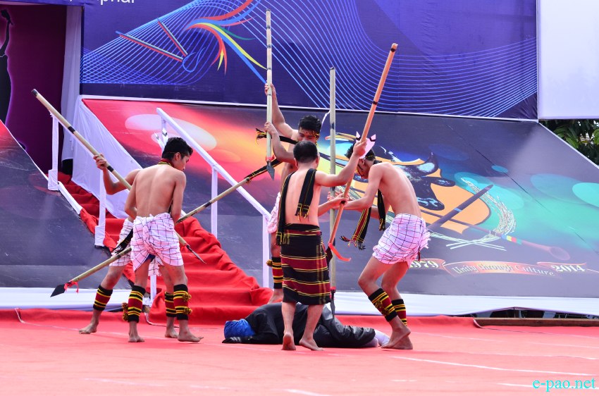 State Level Kut Festival - Chin-Kuki-Mizos Festival at 1st Manipur Rifles compound, Imphal  :: 1 November 2014