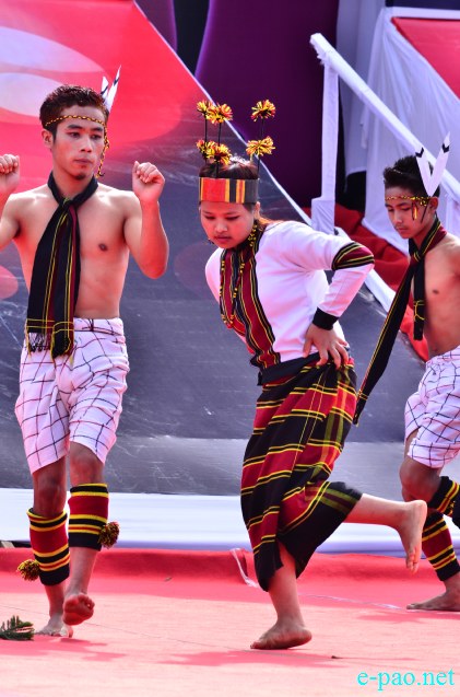 State Level Kut Festival - Chin-Kuki-Mizos Festival at 1st Manipur Rifles compound, Imphal  :: 1 November 2014