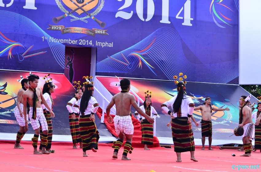 State Level Kut Festival - Chin-Kuki-Mizos Festival at 1st Manipur Rifles compound, Imphal  :: 1 November 2014