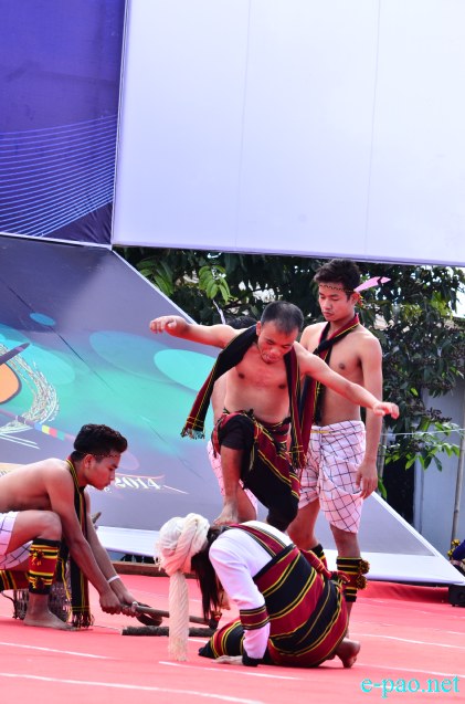 State Level Kut Festival - Chin-Kuki-Mizos Festival at 1st Manipur Rifles compound, Imphal  :: 1 November 2014