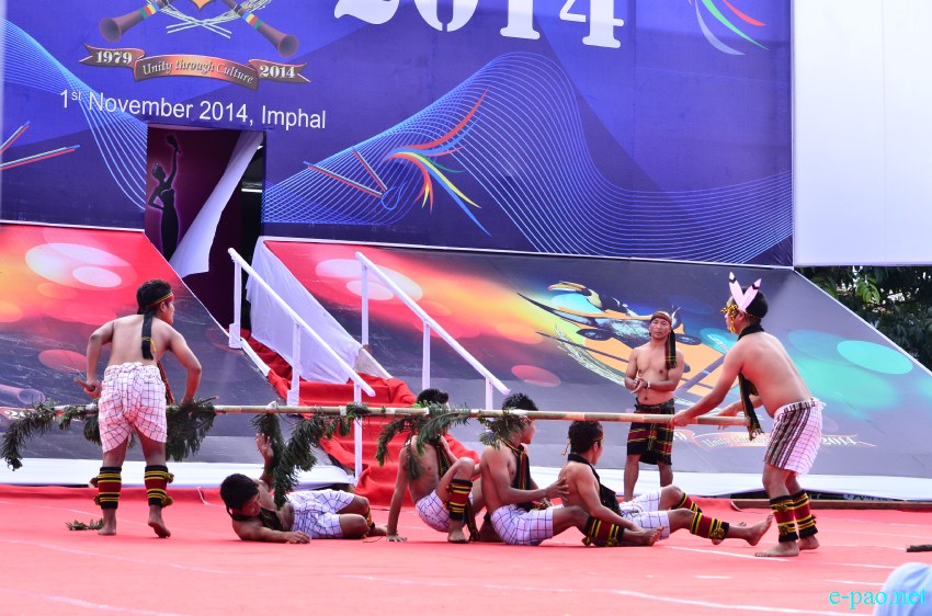 State Level Kut Festival - Chin-Kuki-Mizos Festival at 1st Manipur Rifles compound, Imphal  :: 1 November 2014