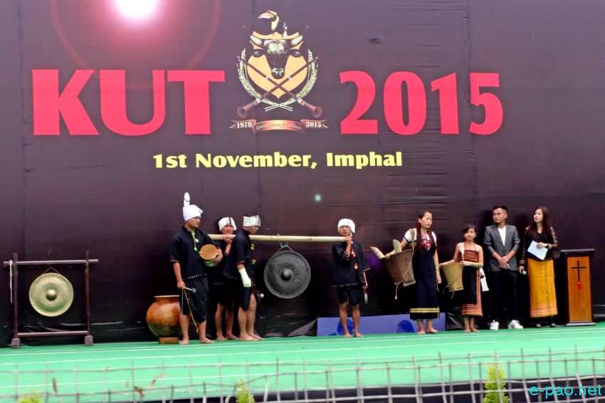 State Level Kut Festival - Chin-Kuki-Mizos Festival at 1st Manipur Rifles compound, Imphal  :: 1 November 2015