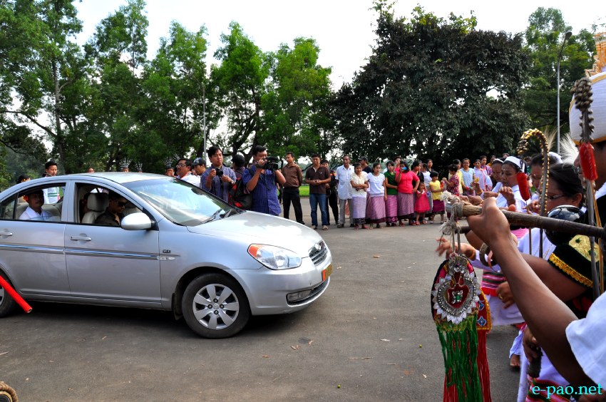Mera Houchongba , re-affirming close bond and ties between hill and valley people at Sana Konung and Kangla :: 18 October 2013