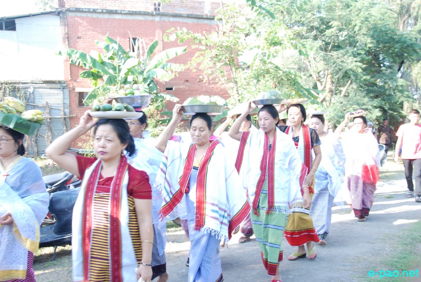 Mera Houchongba , re-affirming close bond and ties between hill and valley people at Konung :: 8 Oct 2014