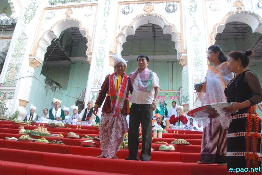 Mera Houchongba , re-affirming close bond and ties between hill and valley people at Konung :: 8 Oct 2014