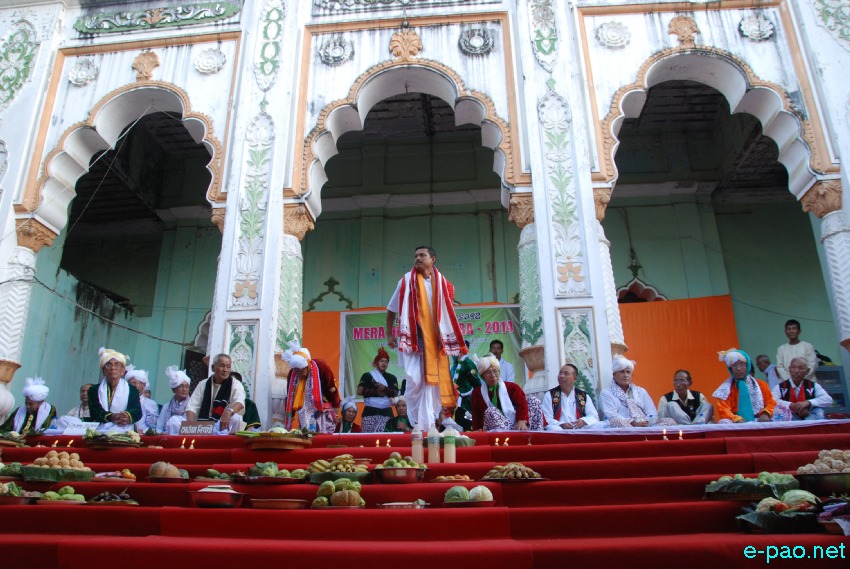 Mera Houchongba , re-affirming close bond and ties between hill and valley people at Konung :: 8 Oct 2014