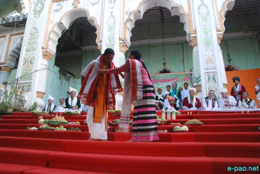 Mera Houchongba , re-affirming close bond and ties between hill and valley people at Konung :: 8 Oct 2014