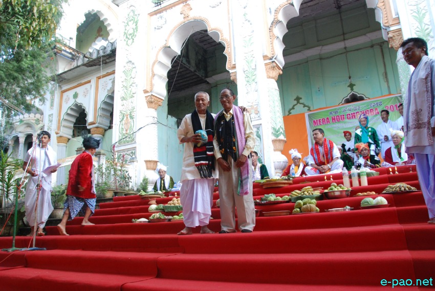 Mera Houchongba , re-affirming close bond and ties between hill and valley people at Konung :: 8 Oct 2014