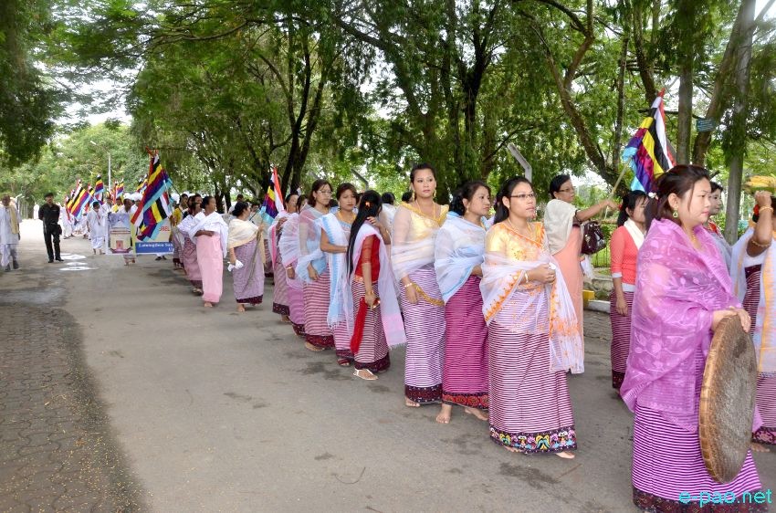 Mera Chaorel Houba at Lainingthou Sanamahi Temple , Haying Khongbal temple  :: 14 October 2015