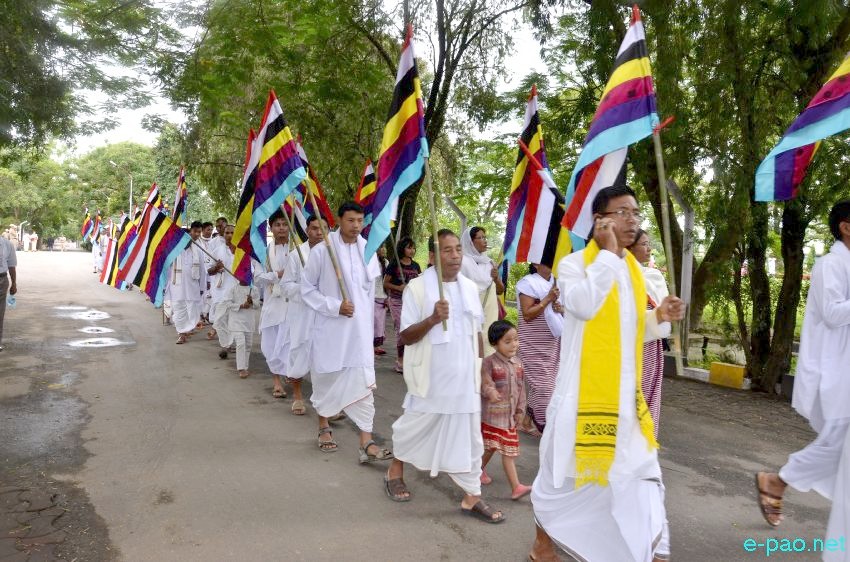 Mera Chaorel Houba at Lainingthou Sanamahi Temple , Haying Khongbal temple  :: 14 October 2015