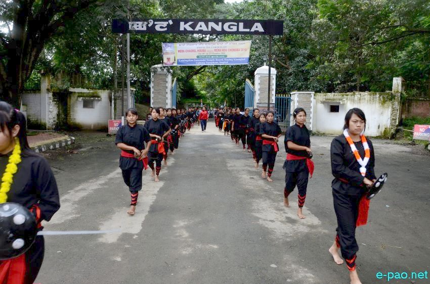 Mera Chaorel Houba at Lainingthou Sanamahi Temple , Haying Khongbal temple  :: 14 October 2015
