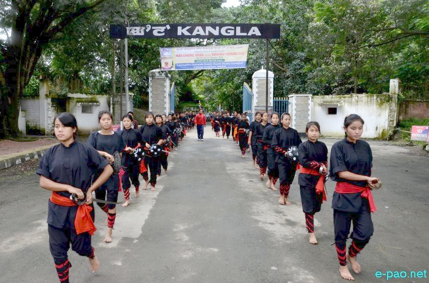 Mera Chaorel Houba at Lainingthou Sanamahi Temple , Haying Khongbal temple  :: 14 October 2015