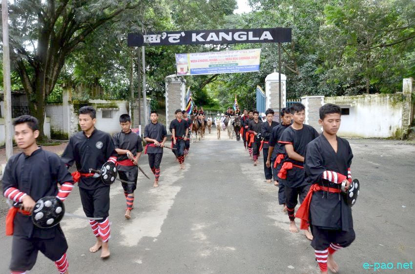Mera Chaorel Houba at Lainingthou Sanamahi Temple , Haying Khongbal temple  :: 14 October 2015
