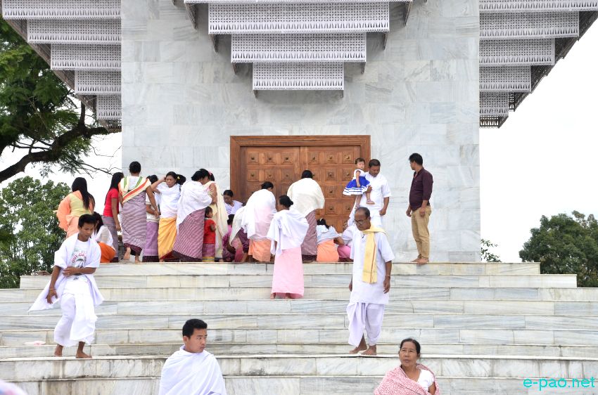 Mera Chaorel Houba at Lainingthou Sanamahi Temple , Haying Khongbal temple  :: 14 October 2015