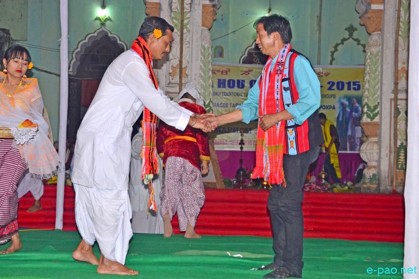Mera Houchongba , re-affirming close bond and ties between hill and valley people at Sana Konung and Kangla :: 27 October 2015