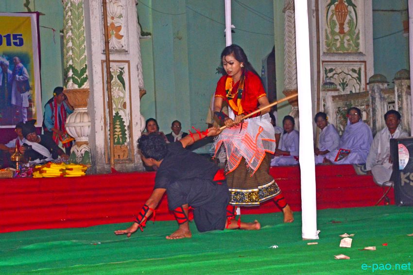 Mera Houchongba , re-affirming close bond and ties between hill and valley people at Sana Konung and Kangla :: 27 October 2015