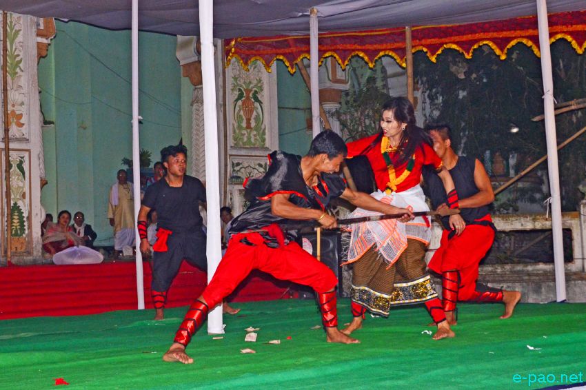 Mera Houchongba , re-affirming close bond and ties between hill and valley people at Sana Konung and Kangla :: 27 October 2015