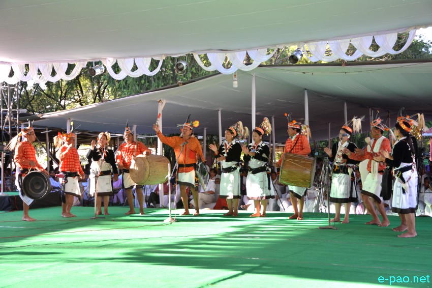 Cultural Programme :  Mera Houchongba , re-affirming close bond between hill and valley people at Kangla :: 05 Oct 2017