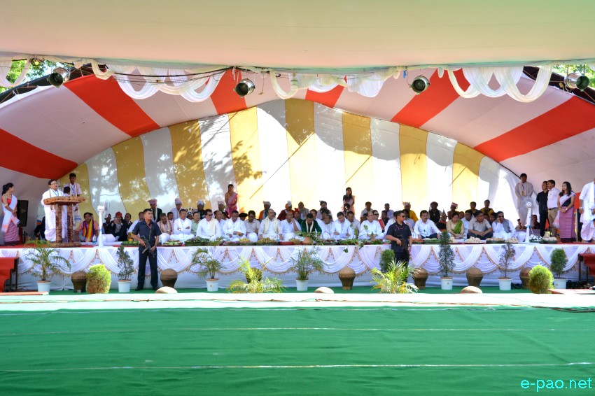 Opening Ceremony : Mera Houchongba , re-affirming close bond between hill and valley people at Kangla :: 05 Oct 2017