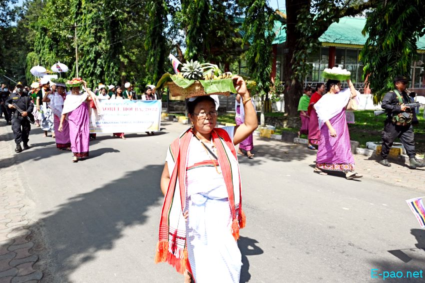 Mera Chaorel Houba : Eru-Eseng Louba and Laining Khongchat at Kangla, Imphal  :: 26th September 2022