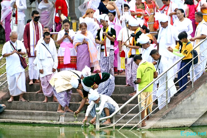 Mera Chaorel Houba : Eru-Eseng Louba and Laining Khongchat at Kangla, Imphal  :: 26th September 2022