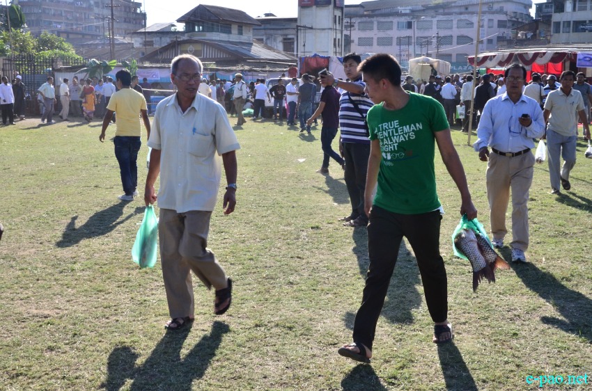 Fish Fair / Fish Crop Competition on eve of Ningol Chakouba festival at Mapal Kangjeibung :: October 24 2014