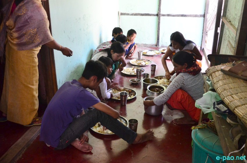 Ningol Chak-Kouba celebration in a household at Imphal :: October 25 2014